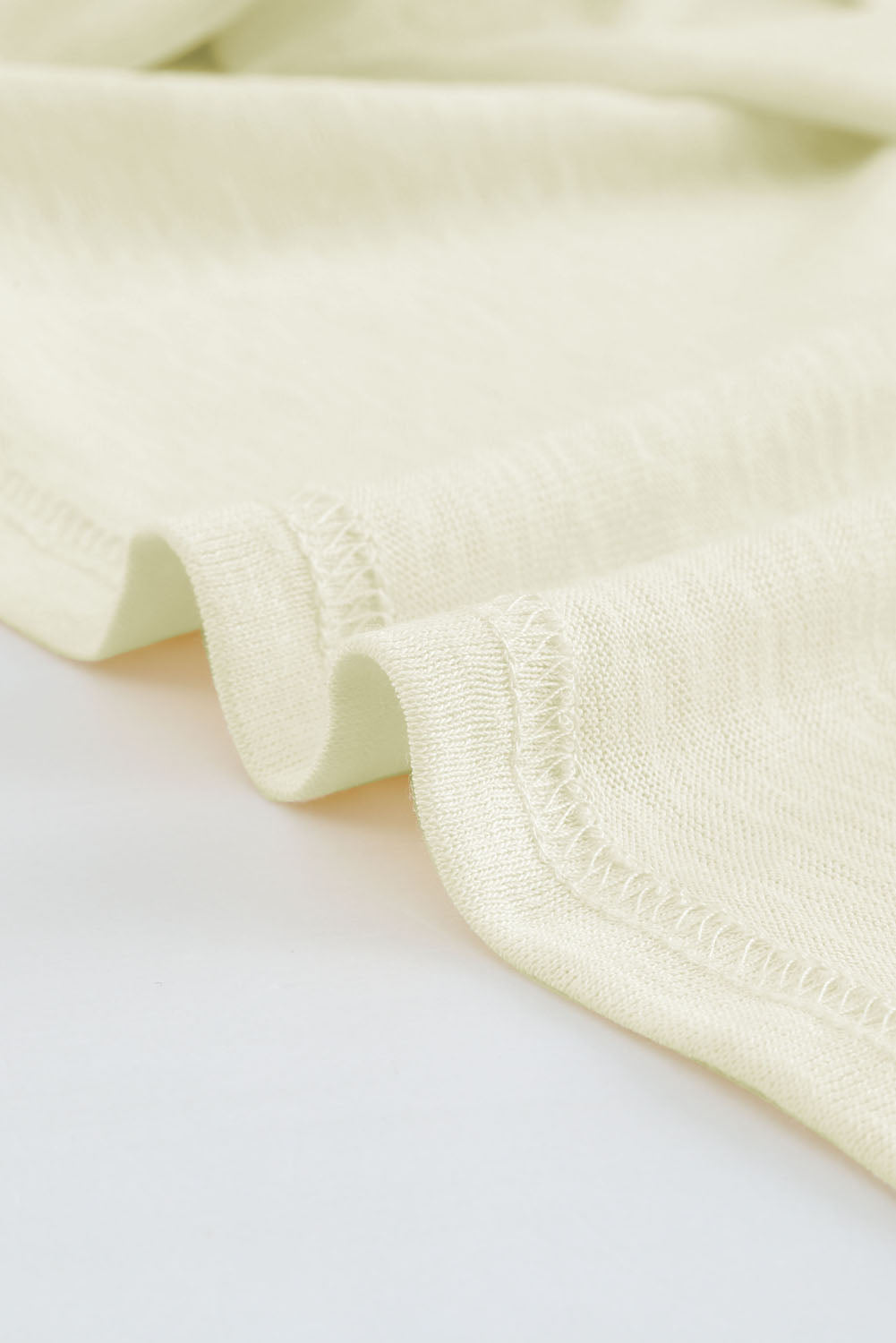 Cardigan beige à boutons ouverts de couleur unie-A WOMAN WE LOVE