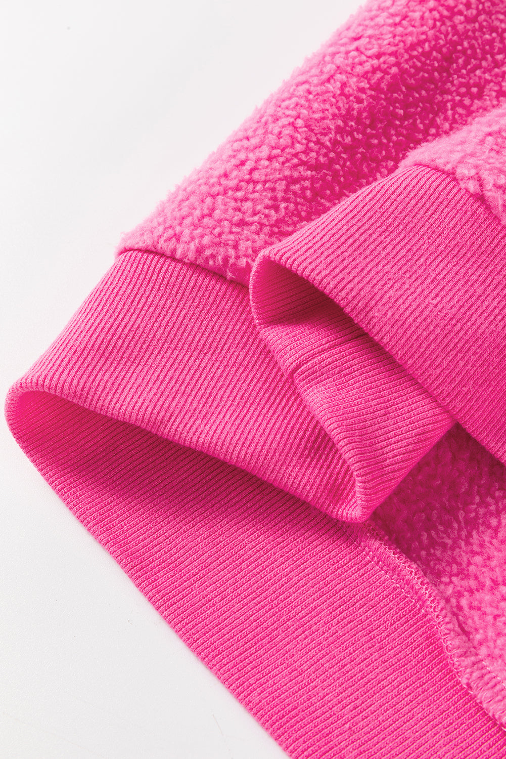 Sweat à capuche avec cordon de serrage en tissu éponge rose délavé minéral Pitaya