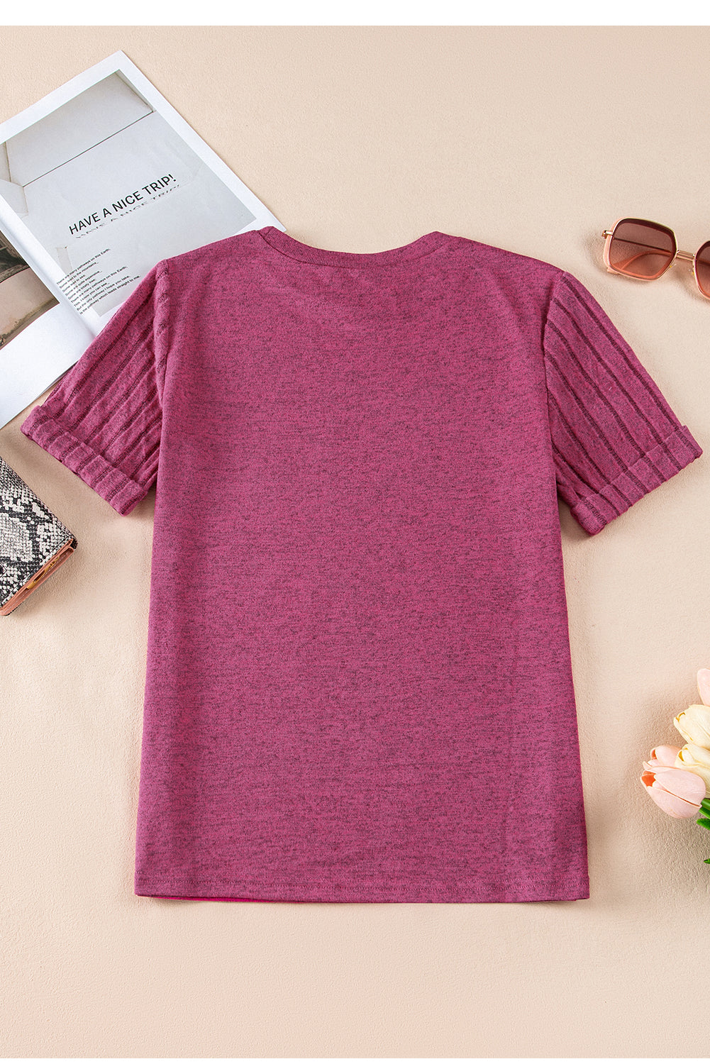 Round neck t-shirt *