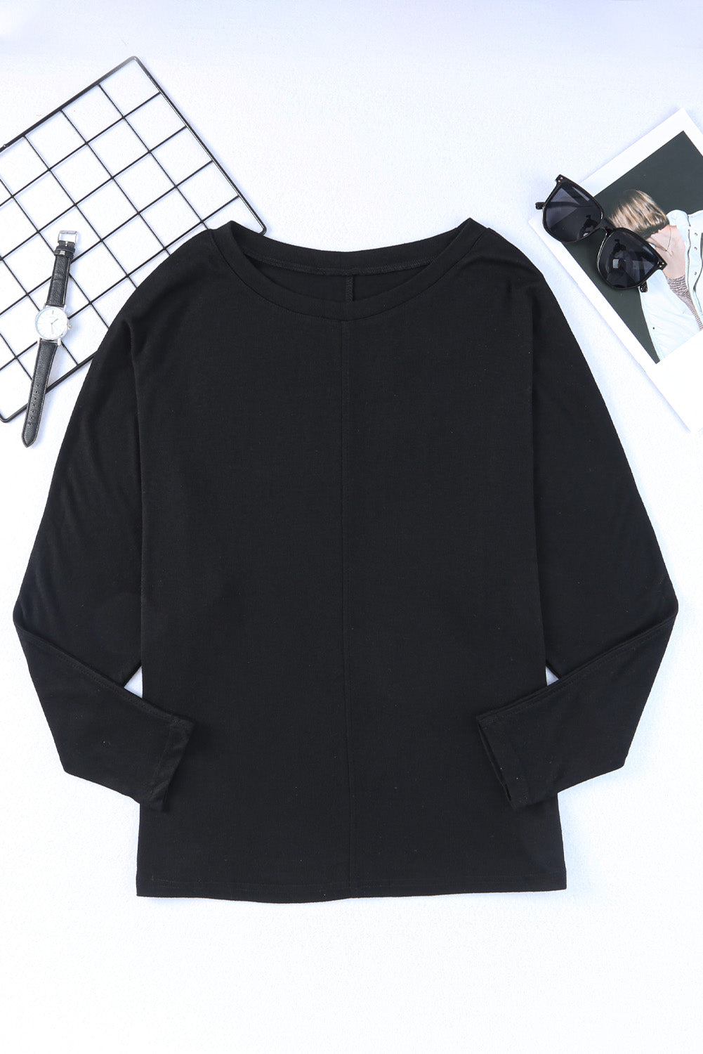 Long sleeve top patchwork *