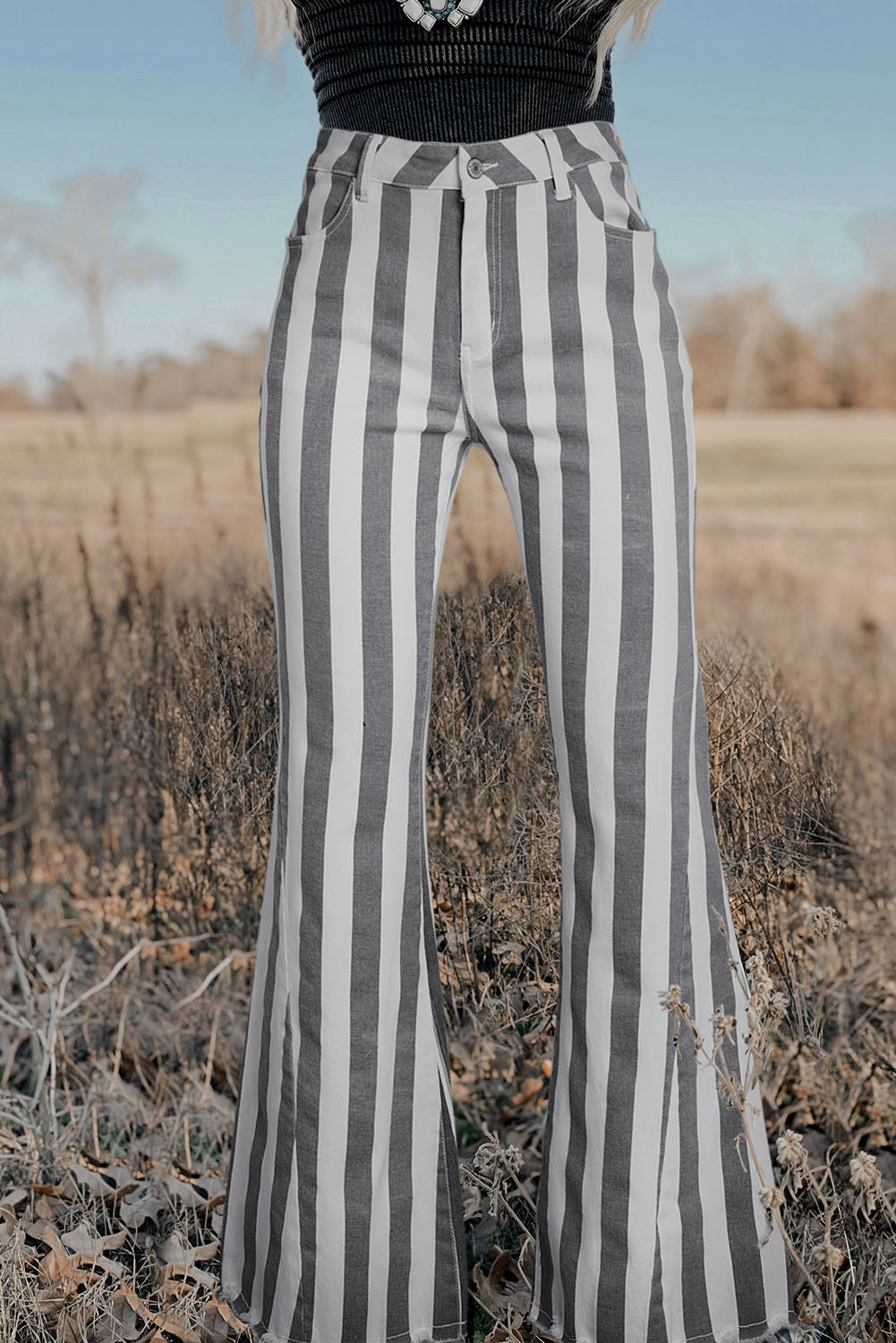 Stripe Star Strea abbellite Western Flare