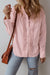 Light pink folded -light flap shirt