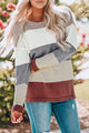 Color-Block pocket sweater