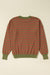 Large brown switch with striped and round neck *