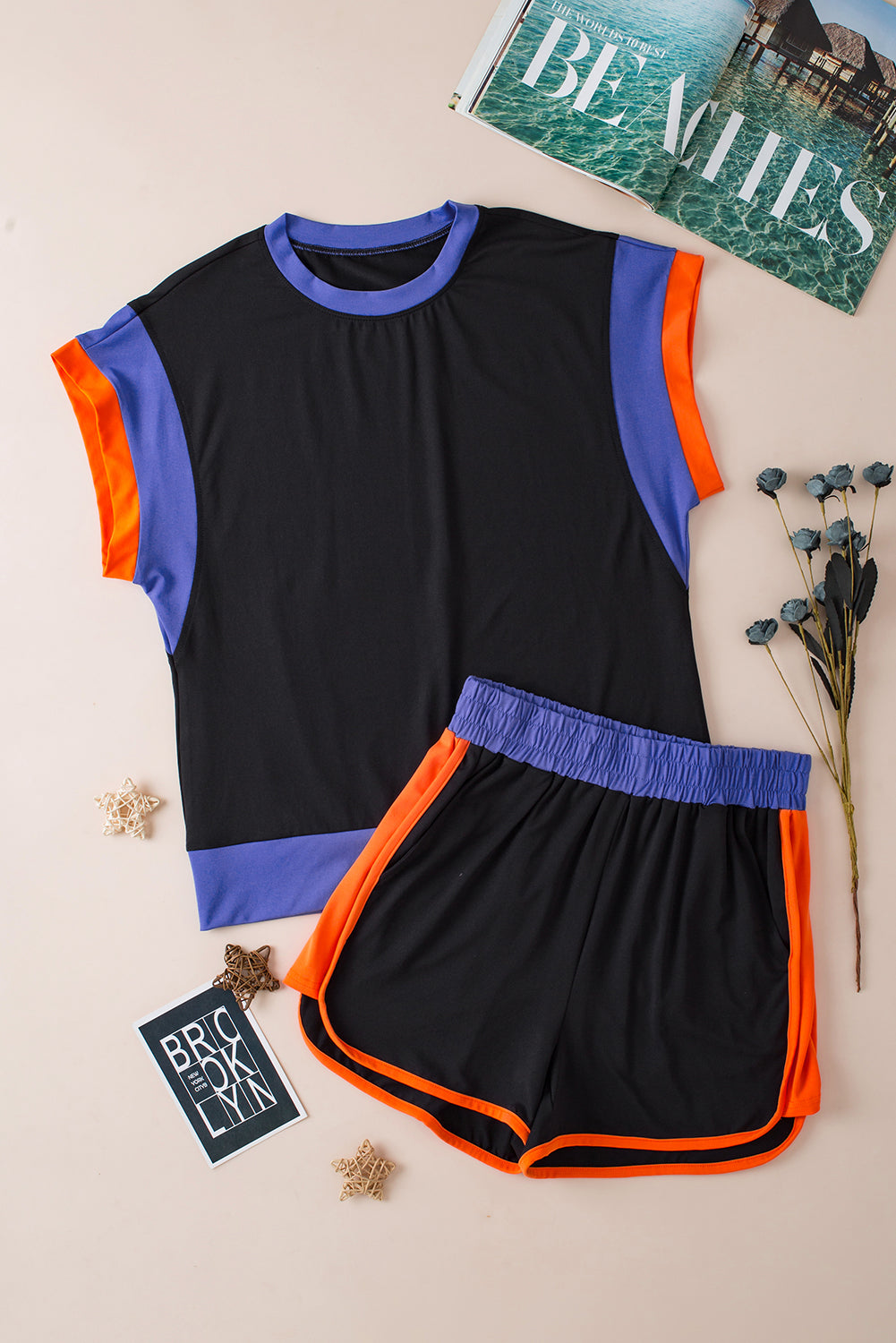 Ensemble t-shirt et short noir *-A WOMAN WE LOVE