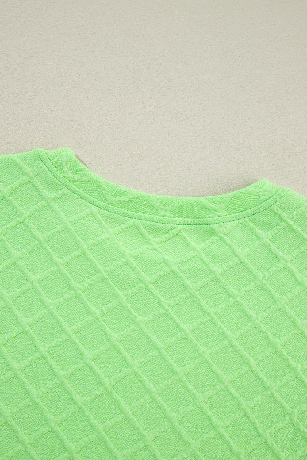 Ensemble short à carreaux vert clair *-A WOMAN WE LOVE