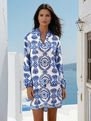 Bohemian chic embroidered dress *