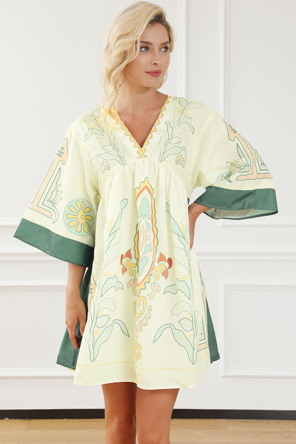 Robe kimono femme oversize