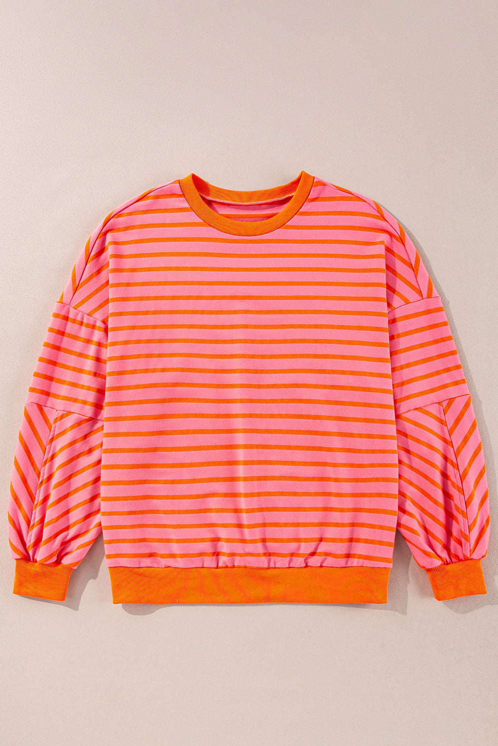 Ample-collar-collar-collar sweatshirt *