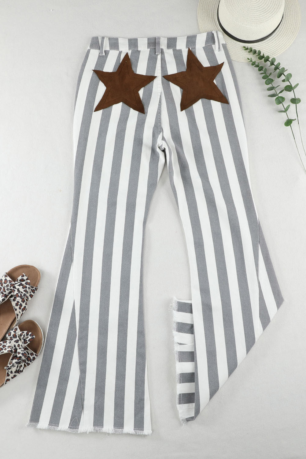 Stripe Star Strea abbellite Western Flare