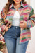 Rose - Gran chaqueta de set impresa azteca con bolsillo