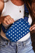 Star -printed shoulder bag Bluing Independent Day Flag