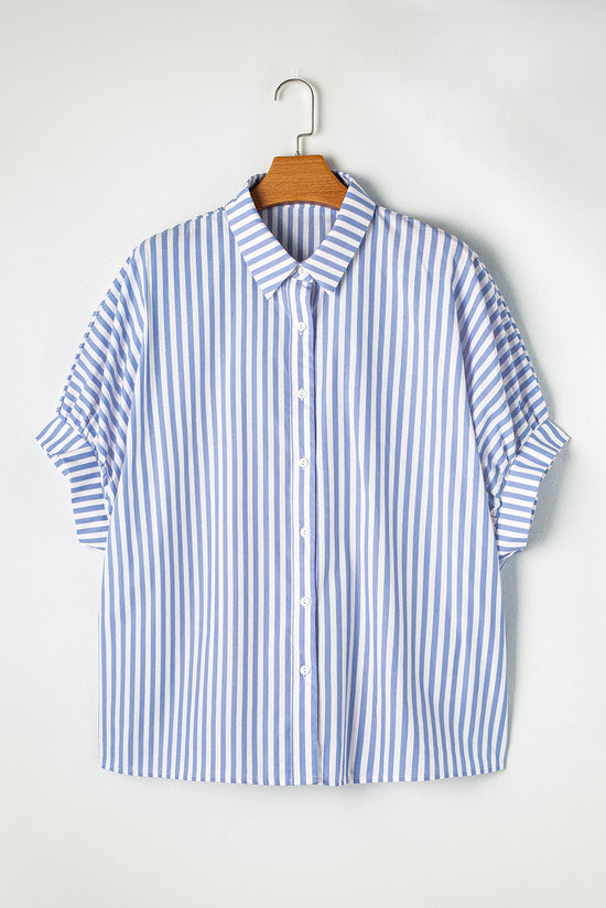 Oversize shirt with bat handles *