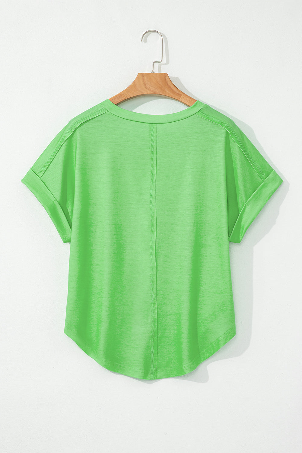 Camiseta azul de bloque azul *