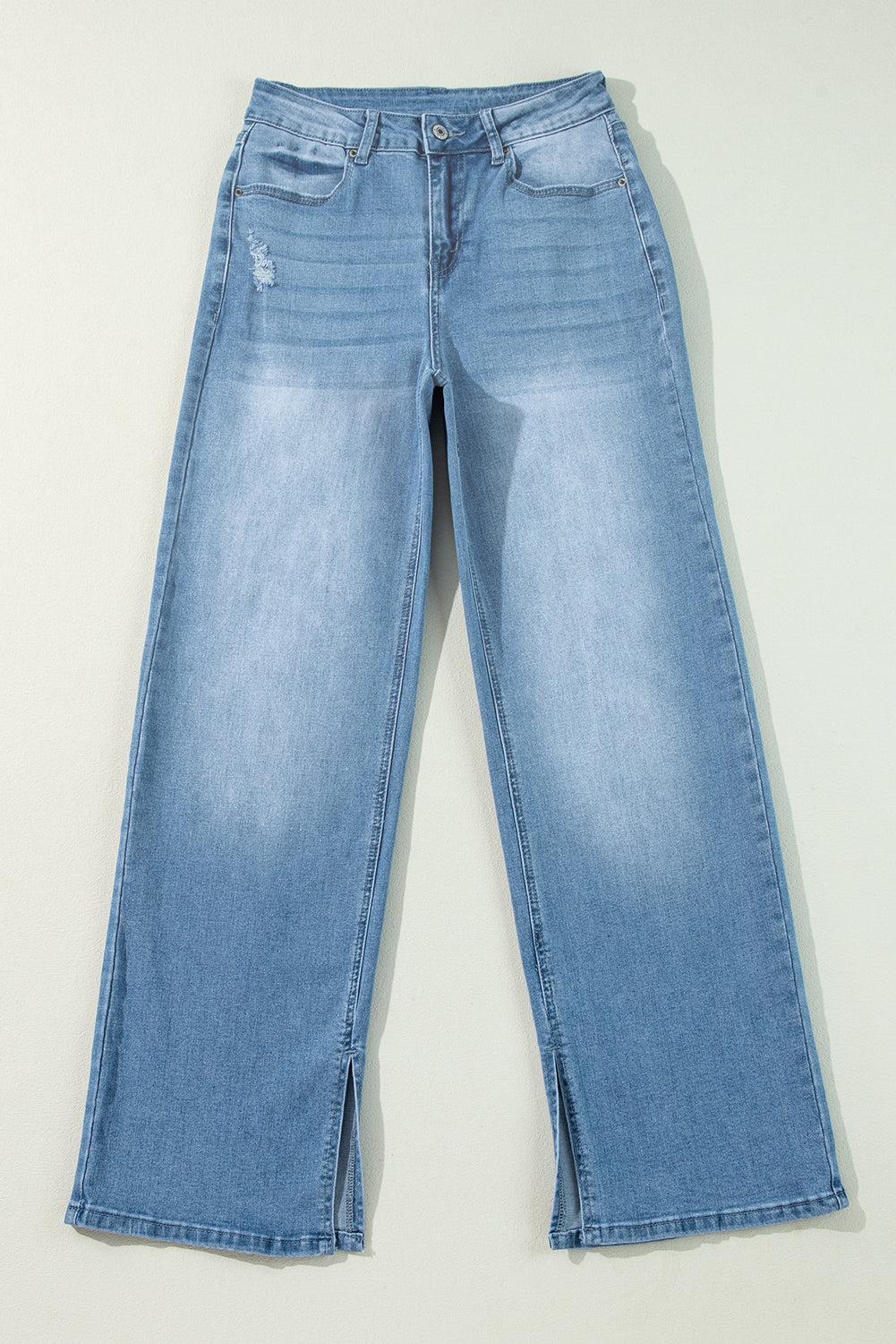 Myosotis High Rise Shift -Schaltschlitzbein gerade Jeans