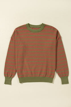 Large brown switch with striped and round neck *