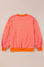 Ample-collar-collar-collar sweatshirt *