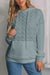 Light Grey Quilted Drop Shoulder Patchwork Kangaroo Pocket Hoodie