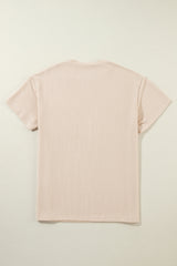Ample cutting t-shirt with pockets *