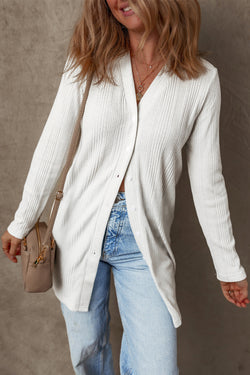 Cordigasy Cordigan Cibed buttoned tunic white white