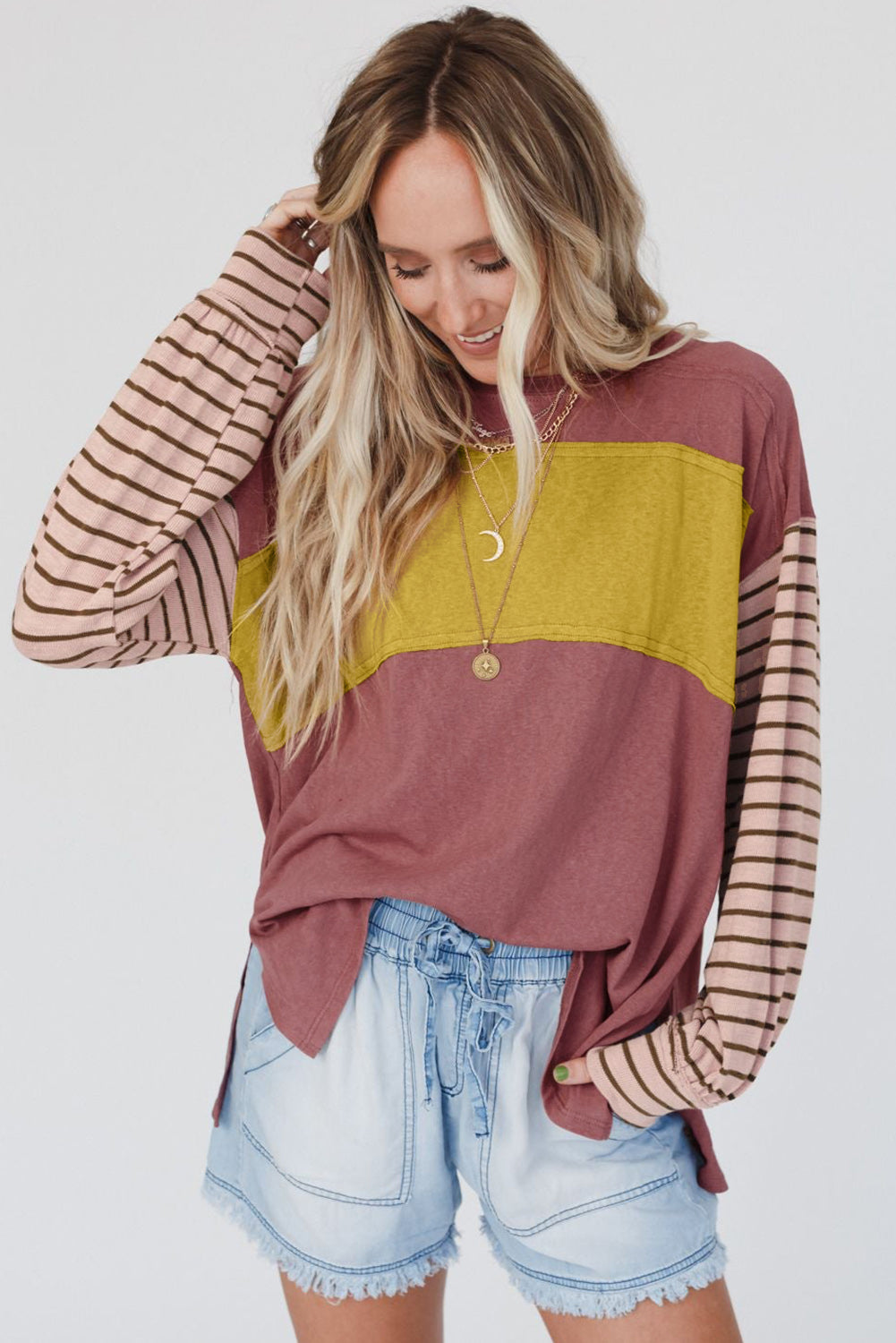 True bishop sleeve top *