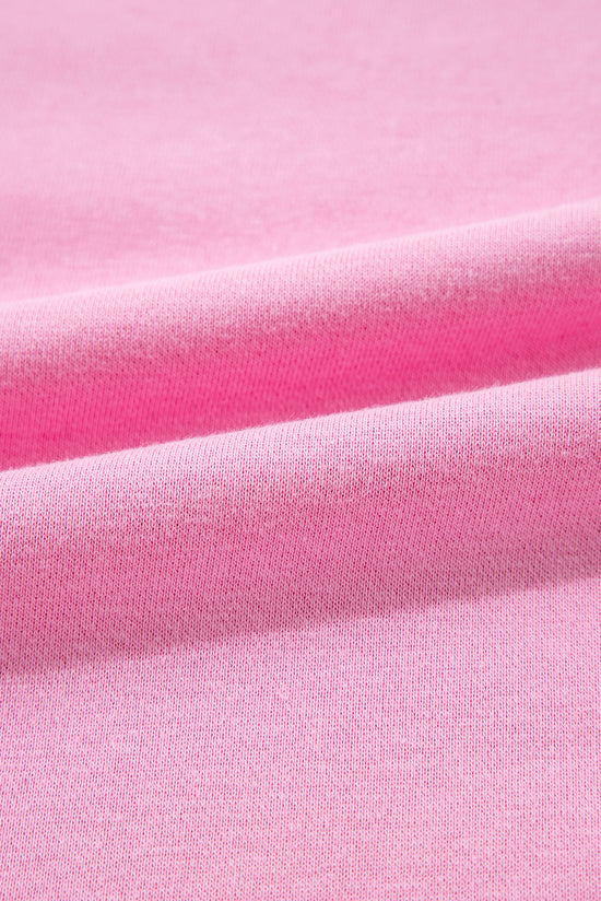 Ample Sweatshirt with United Pink Boutheter Bouthe