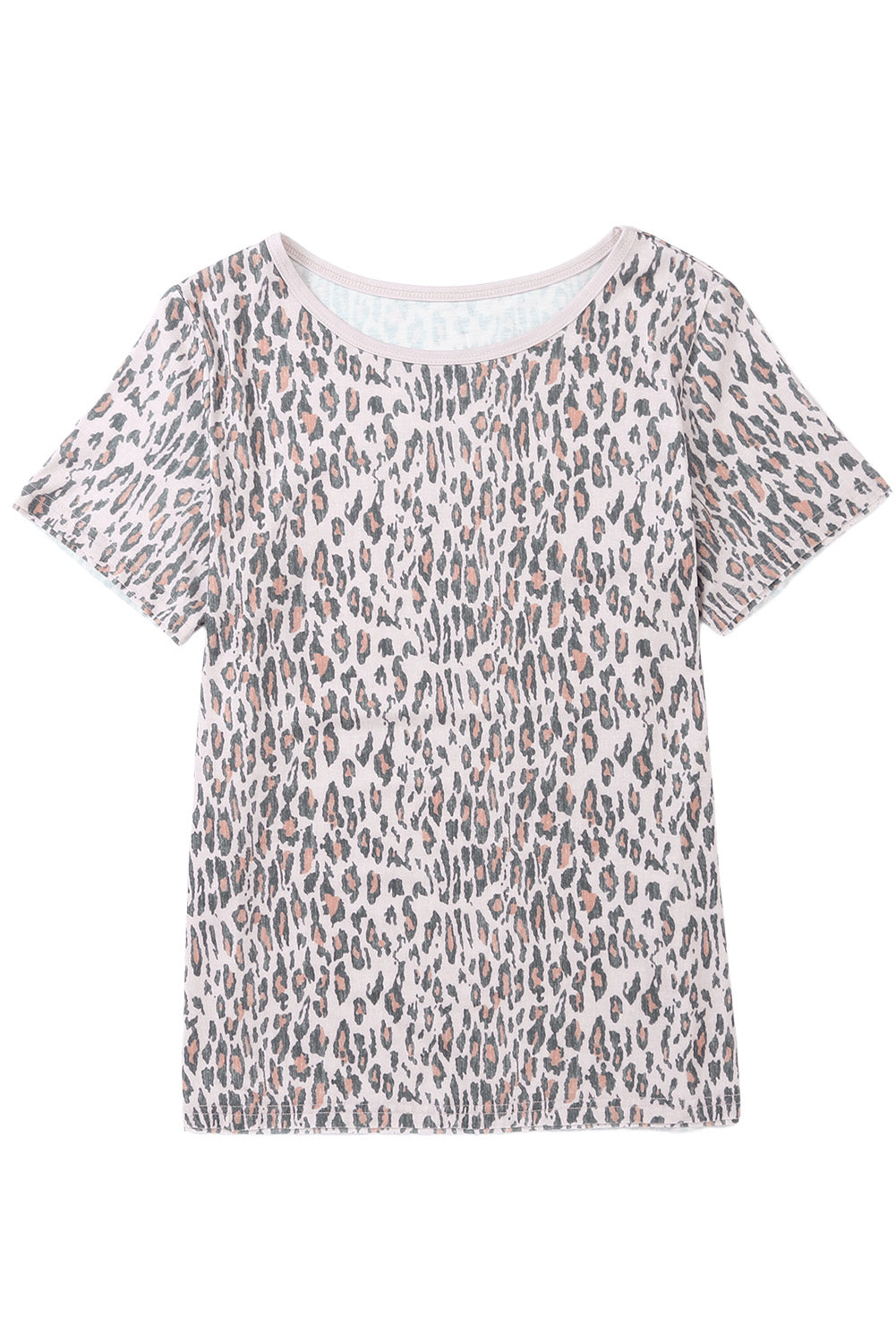 Leopard Animal Print Casual T-Shirt