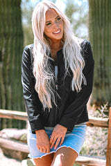 Blouson aviateur noir uni en similicuir avec fermeture éclair, coupe slim-A WOMAN WE LOVE