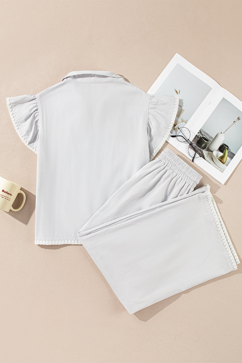 2-piece outfit with crazy sleeve t-shirt *