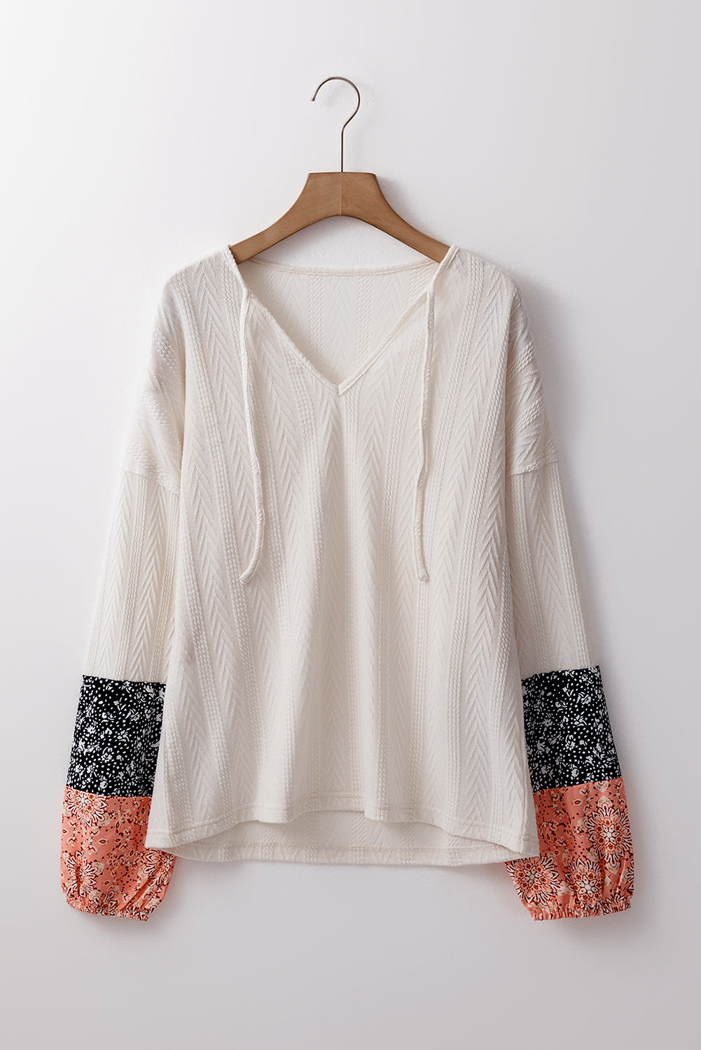 Chemisier beige avec cordon de serrage *-A WOMAN WE LOVE