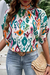 Blouse multicolore chauve-souris-A WOMAN WE LOVE