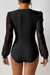 Body black Frenchy in contrasting lace *