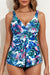 Haut tankini rembourré à imprimé floral *