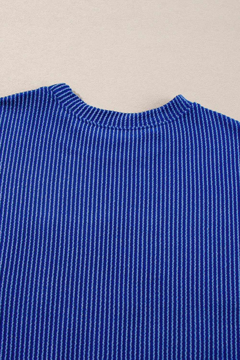 BLUING CORDED GAME DAY GRAFIC LANGELEVE CREWNECK TOP