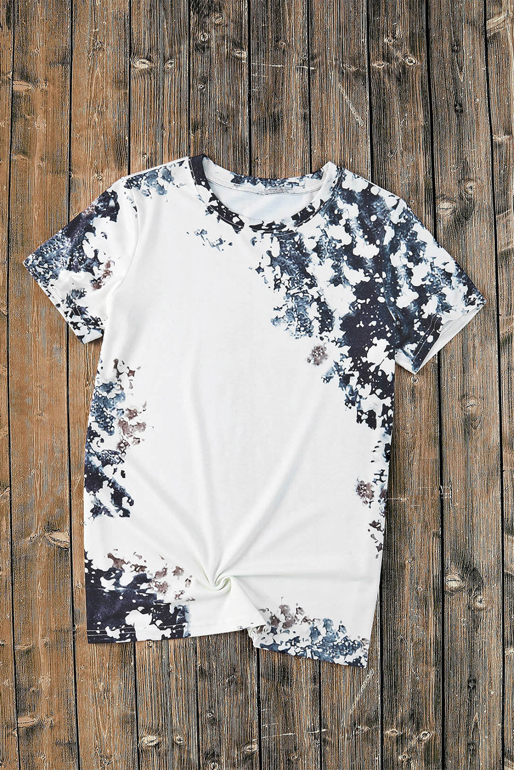 Western gray-fashioned whiten t-shirt