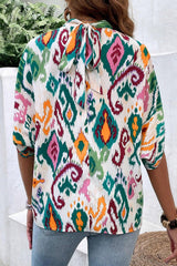 Blouse multicolore chauve-souris-A WOMAN WE LOVE