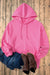 Bonbon Fleece Lined Drawstring Hoodie with Kangaroo Pocket