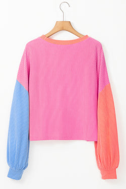 Long sleeve top and drooping shoulders *