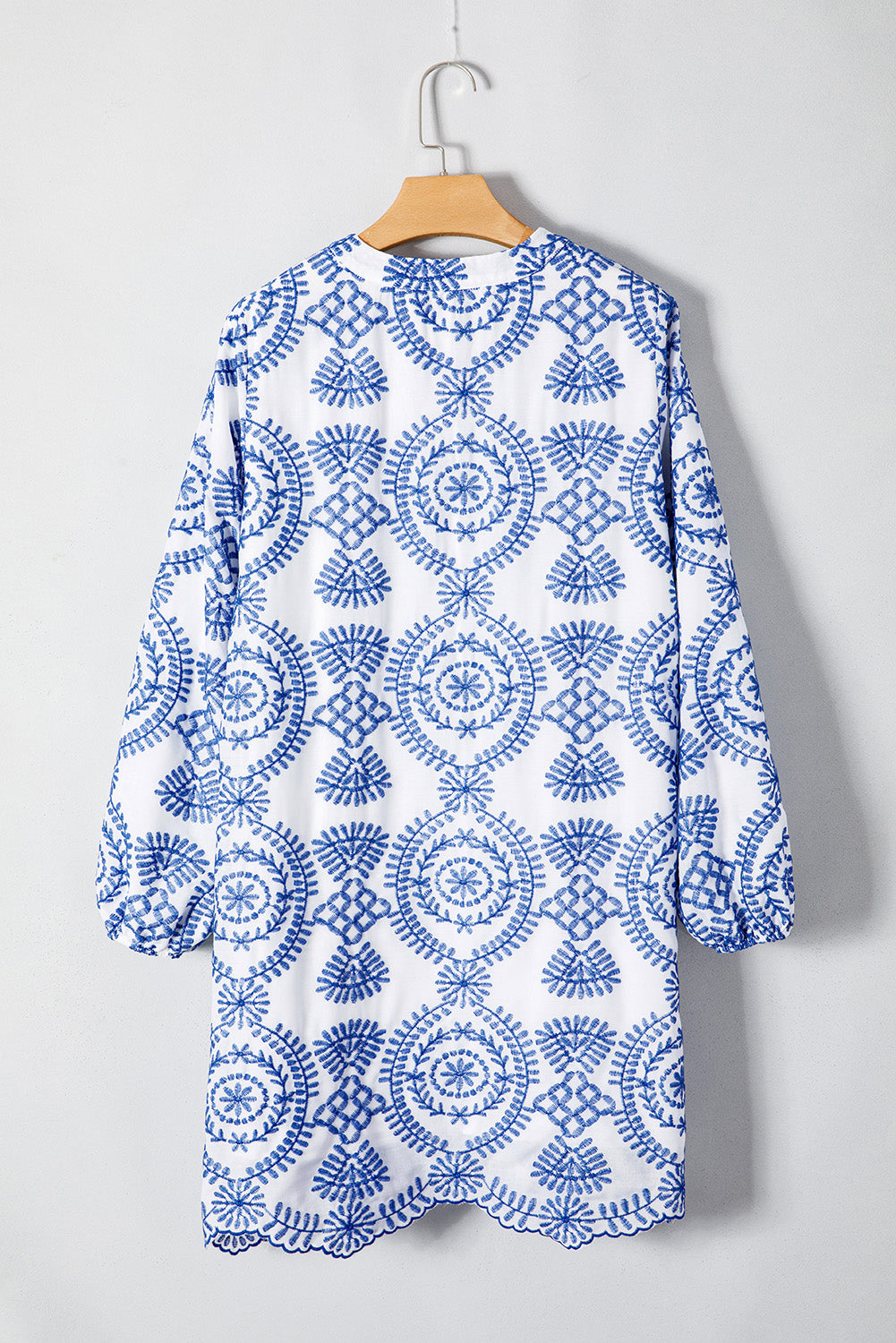 Bohemian chic embroidered dress *