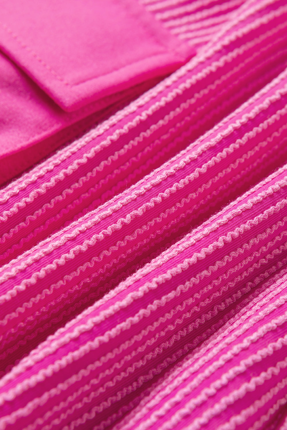 Pantaloncini a gamba larga tasca di carico rosa brillante