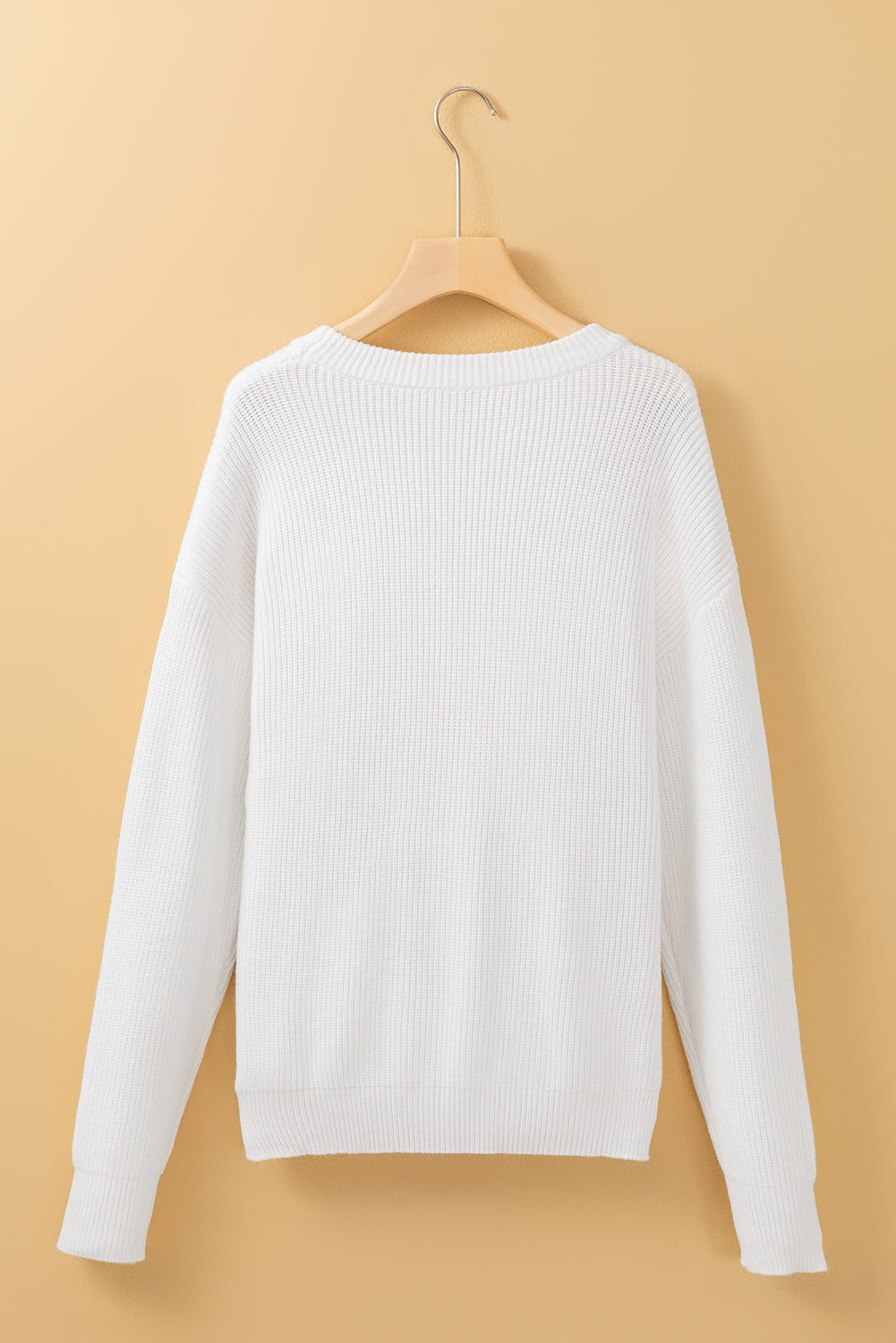 Pull graphique blanc Hello Pumpkin