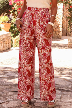 Pantalones derechados de Haute Botoned *