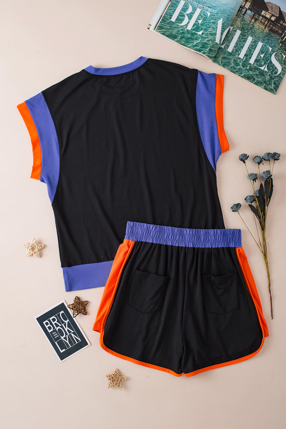 Ensemble t-shirt et short noir *-A WOMAN WE LOVE