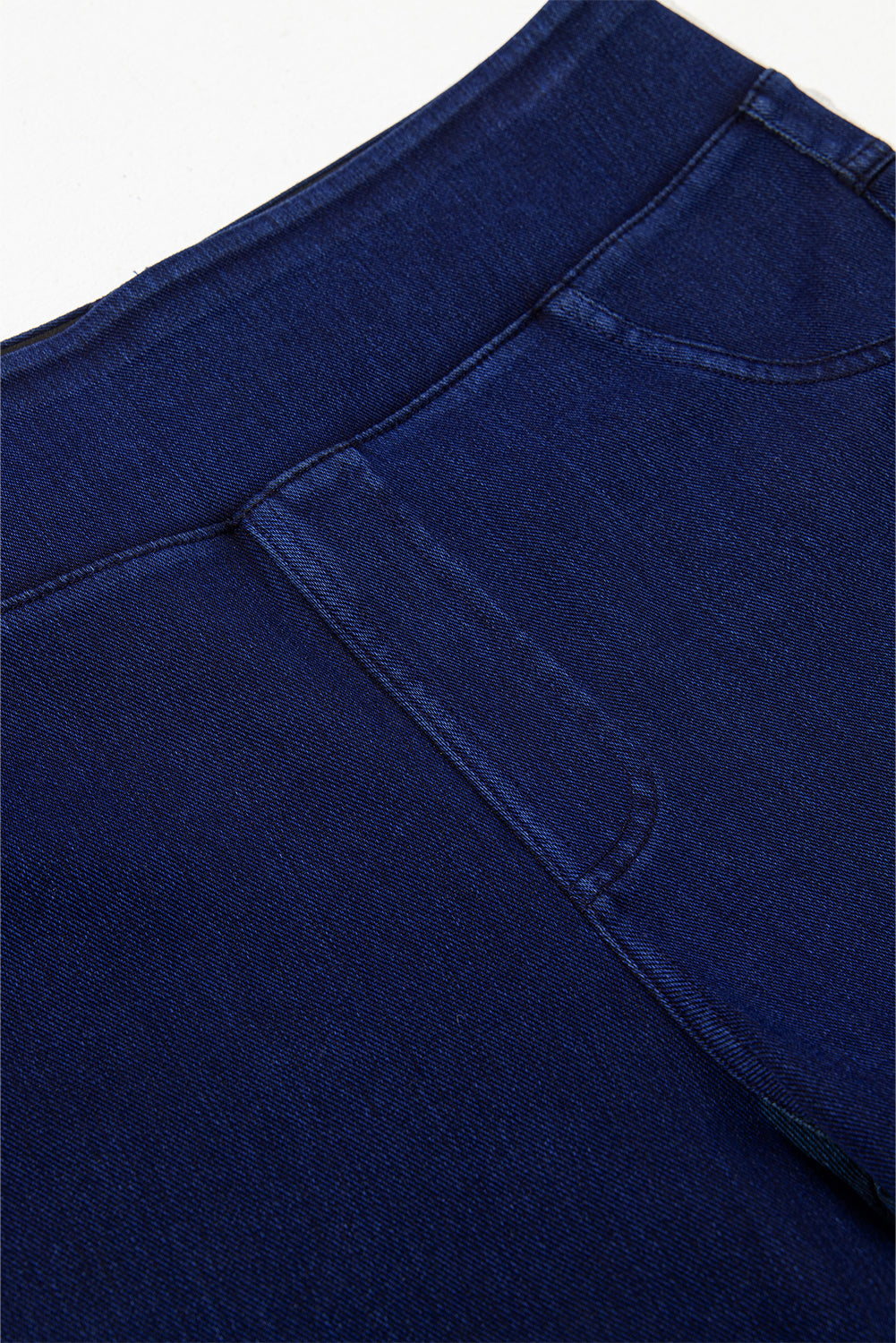 Ashleigh Blue Solid Color High Waist Stretch Slim Jeggings