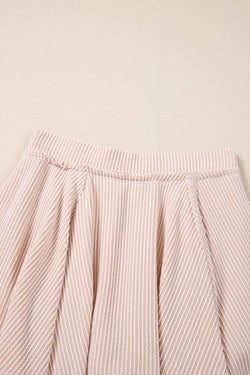 Lantern sleeve and mini-skirting sets *