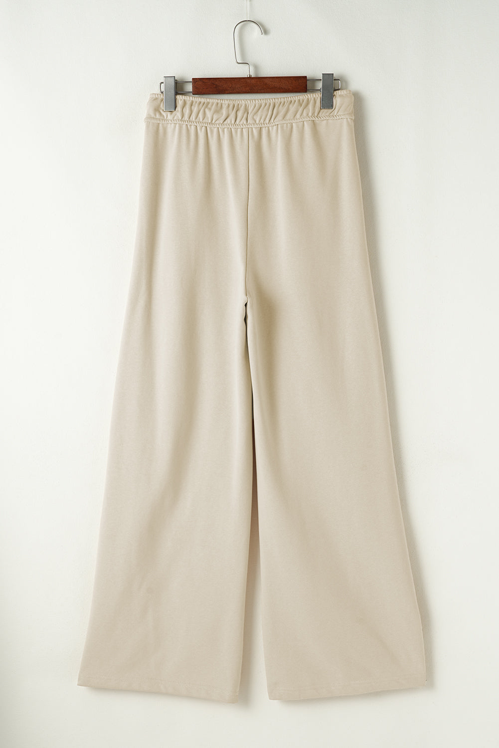 Apricot bucle sorthling pantalones de pierna ancha casual