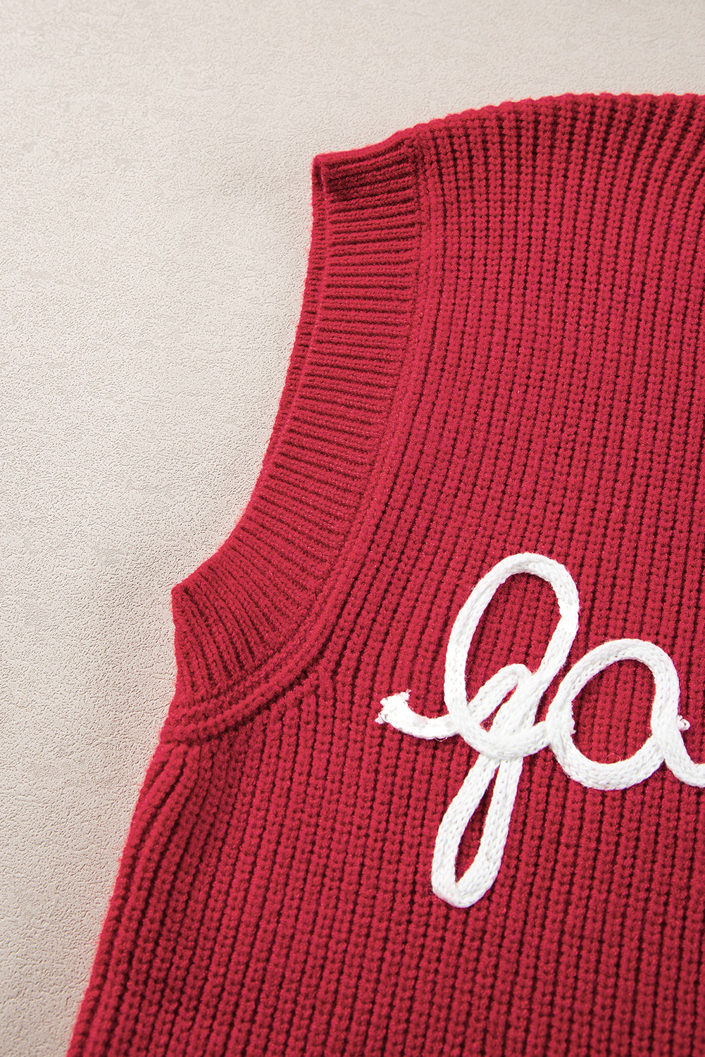 Racing Red Game Day Rugby Football Season Pull Vest